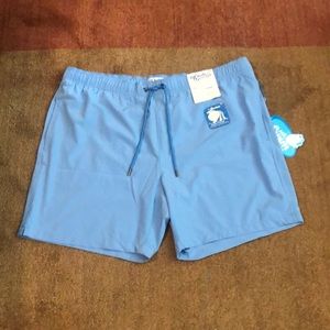 Men’s XXL Mr. Swim sky blue trunks with mesh liner